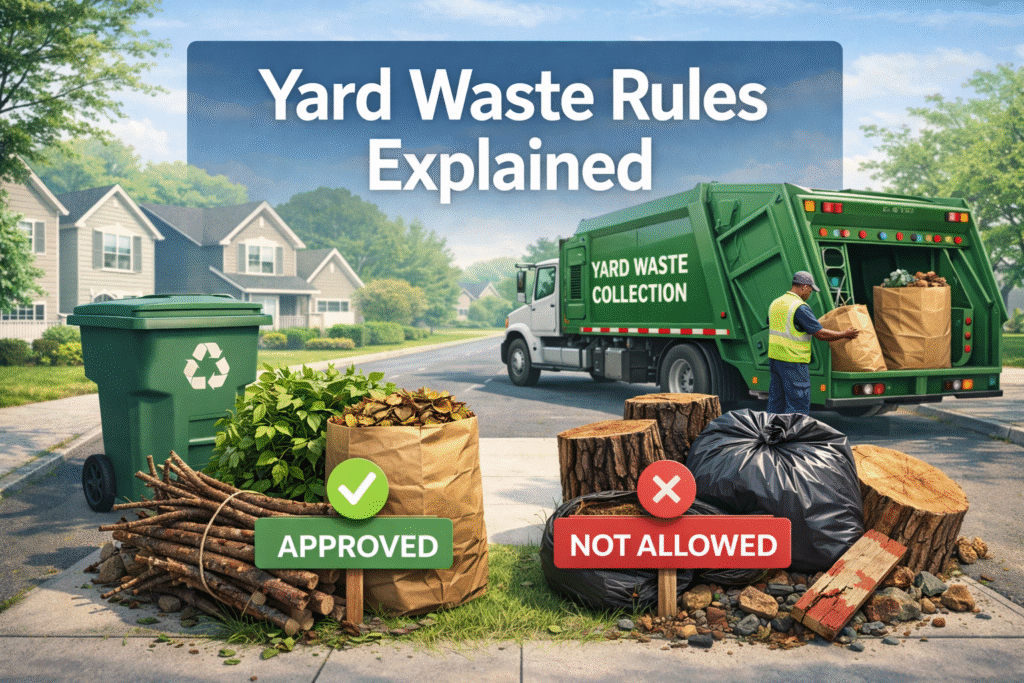 Yard Waste Pickup Rules in the US