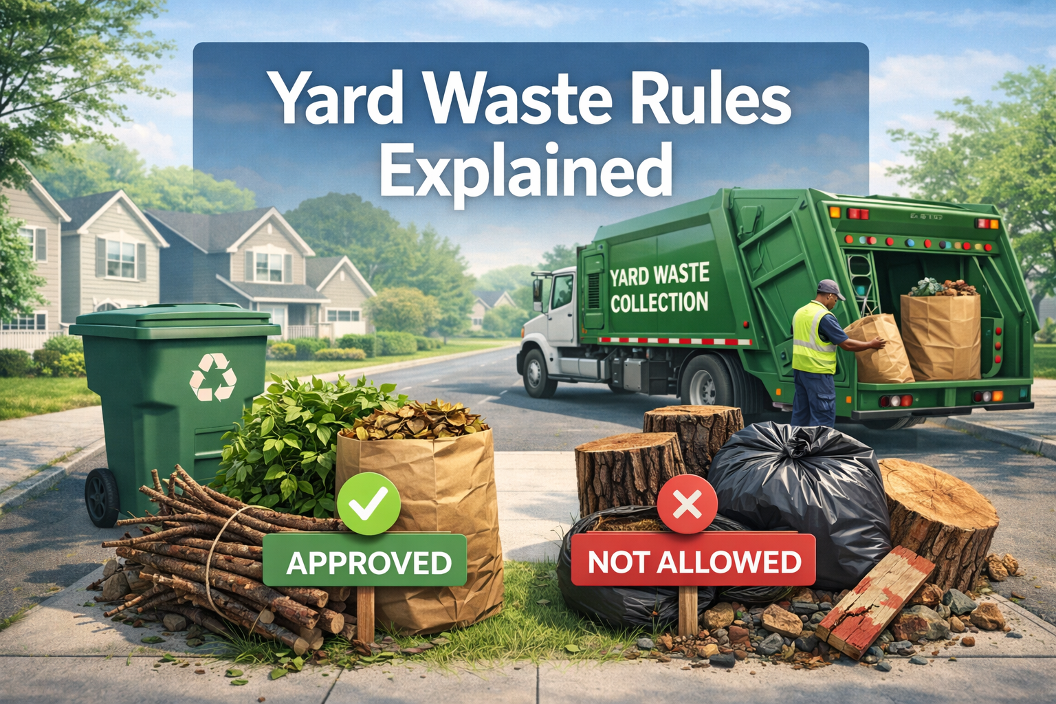 Yard Waste Pickup Rules in the US
